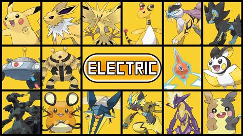 serebii electric types|All Electric type Pokémon in Pokémon Sword & Shield.